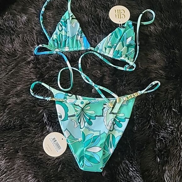 Cin Cin Midsummer String Bikini Nwt - Picture 4 of 7
